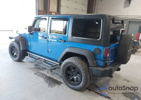 2011 Jeep Wrangler Unlimited Sport из США, поврежденный, VIN 1J4BA3H12BL609610